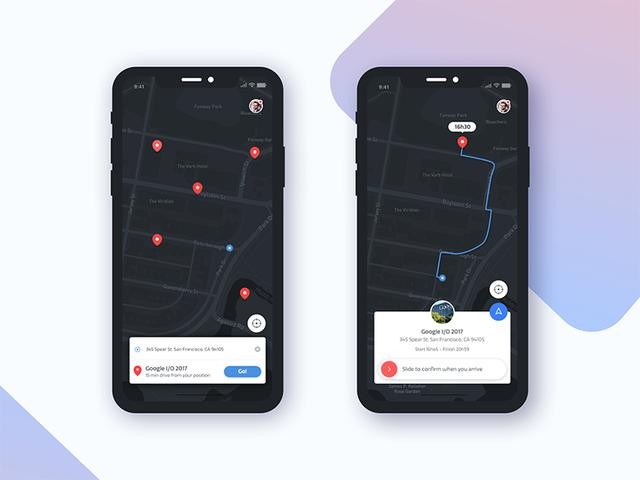 国外APP界面设计欣赏！大胆的用色方式-APP开发 开云官方app下载站 APP开发公司 开云官方app下载站公司